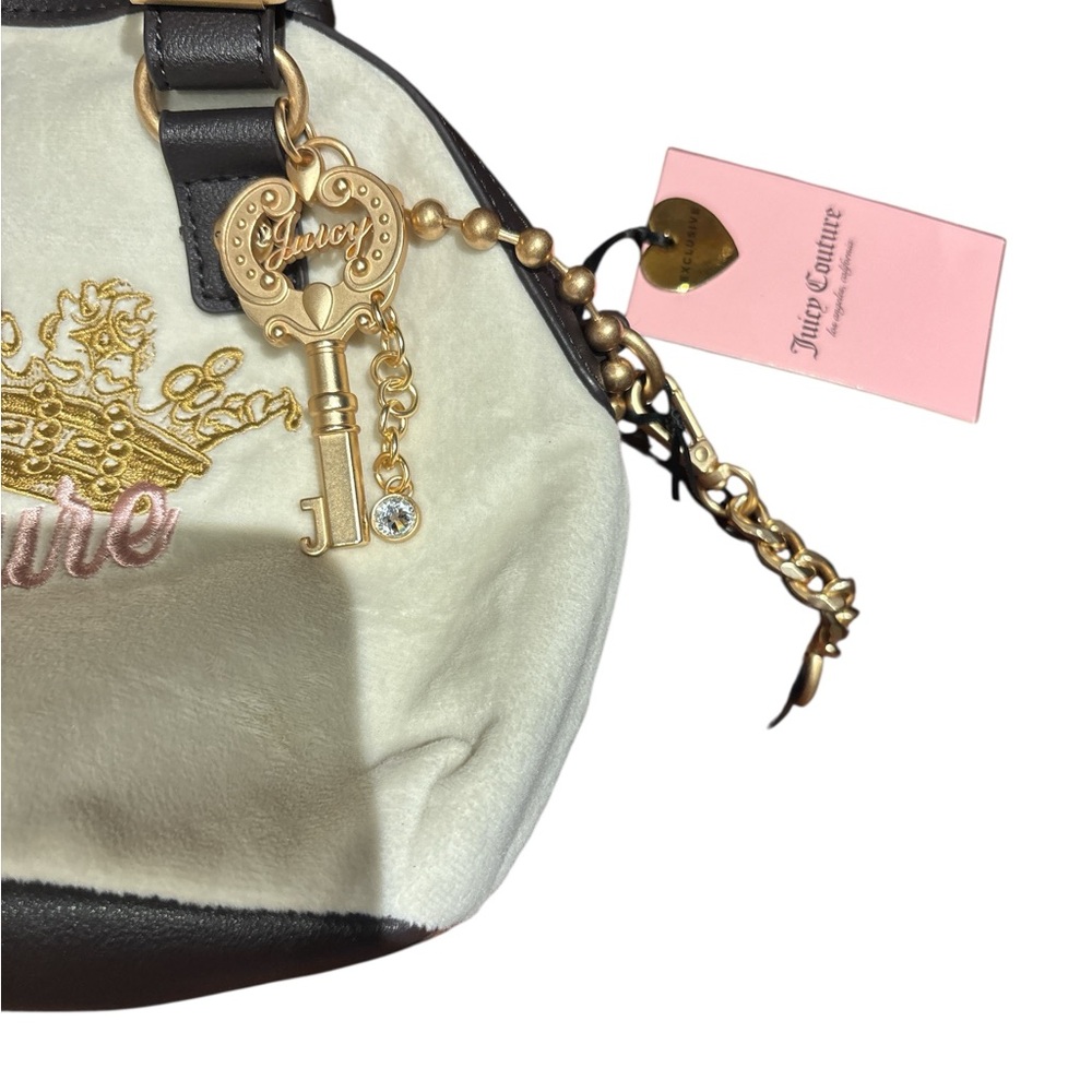 Juicy Couture Black and Cream Satchel - Picture 2 of 5